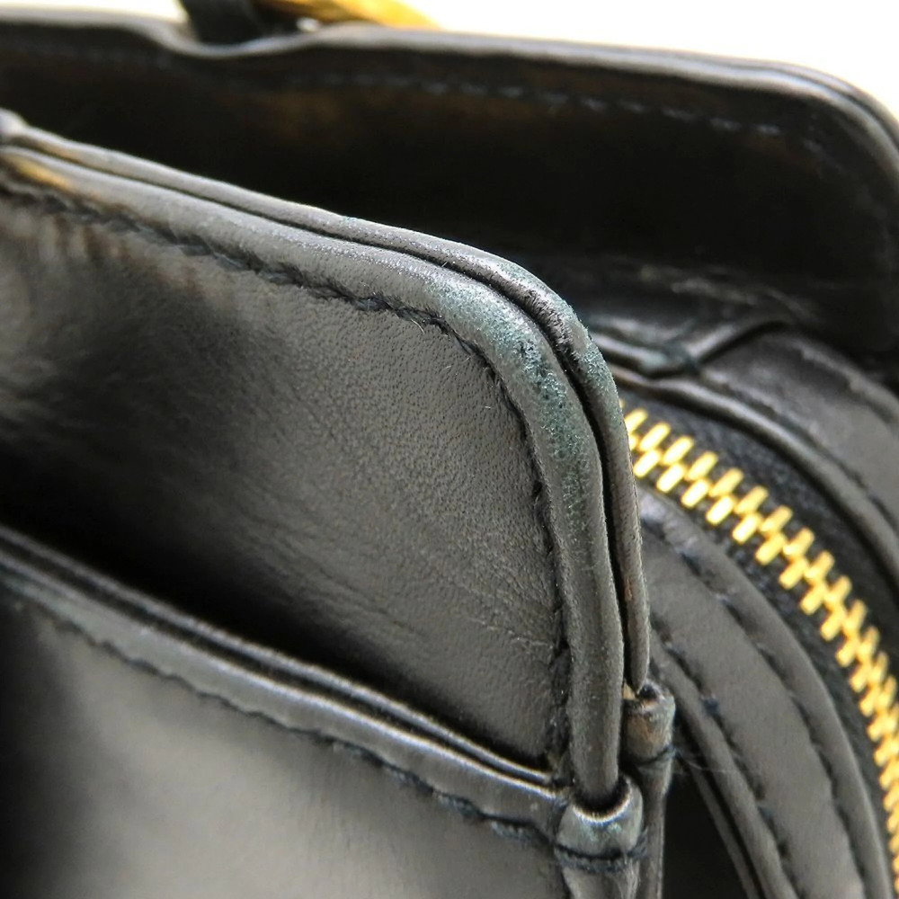 CHANEL Black Lambskin Leather Tote Bag - Picture 15 of 16